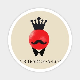 Sir Dodge-A-Lot Dodgeball T-Shirt Magnet